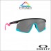 Oakley BXTR Matte Black Teal - Lente Prizm Black